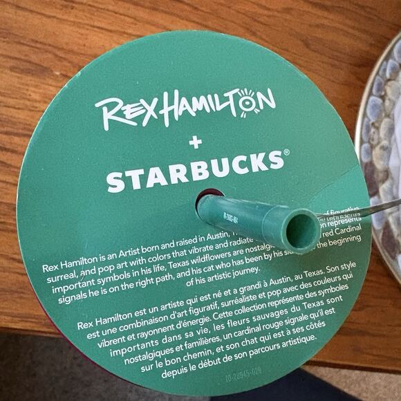 Starbucks Rex Hamilton Limited Edition Tumbler 2024 Texas Wildflowers Edition - Picture 2 of 6